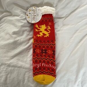 Gryffindor Red and Yellow Cozy Socks